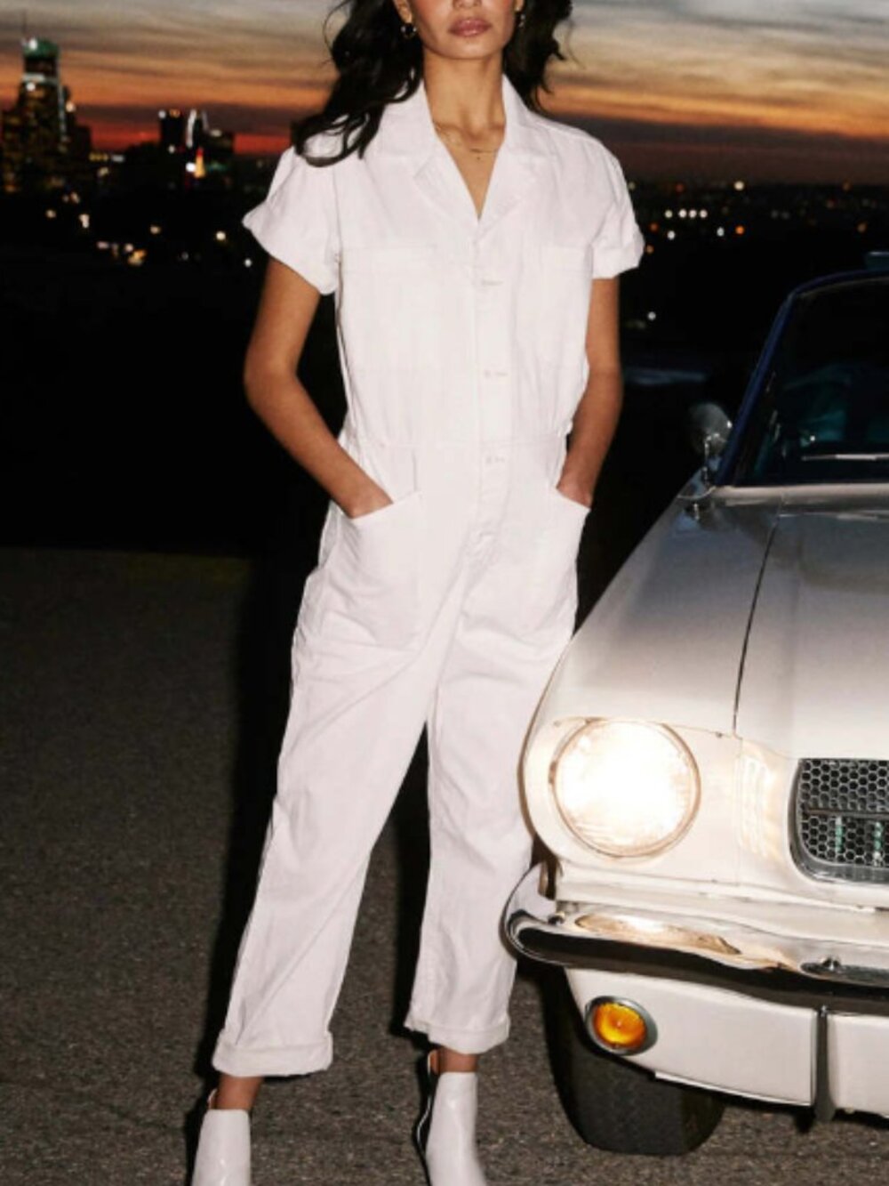 Pistola Grover Short Sleeve Field Suit - Antique White